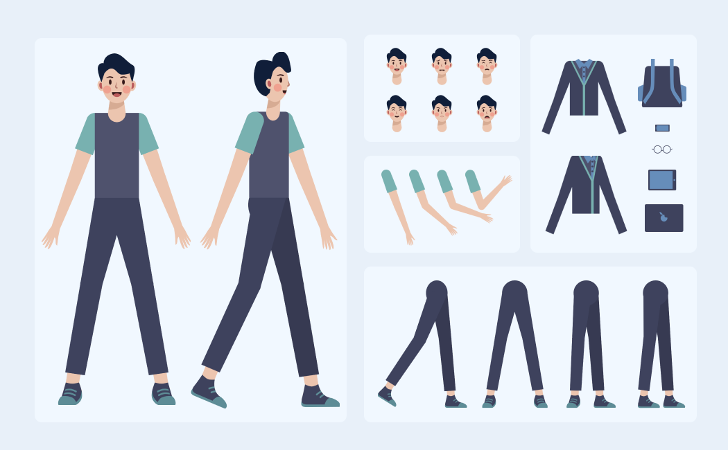 UI Set Character Design